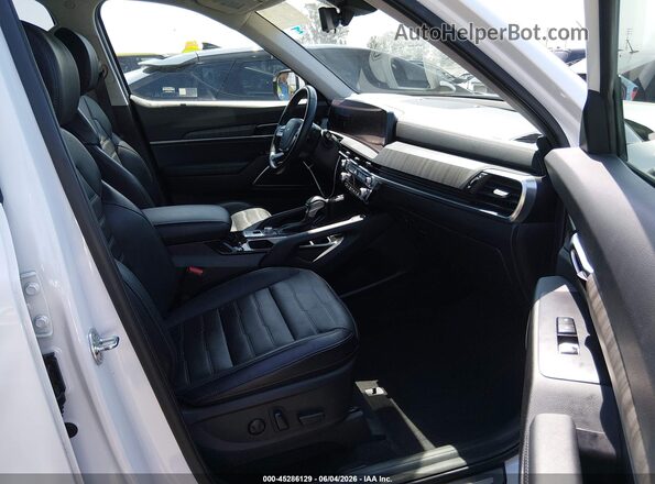 5XYP5DGCXRG476786 2024 KIA TELLURIDE White Front interior view