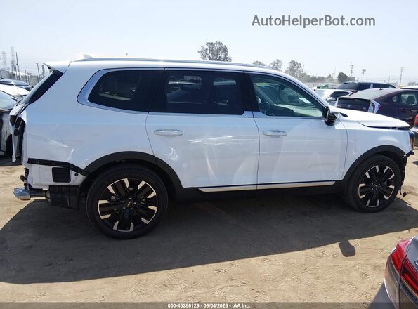 5XYP5DGCXRG476786 2024 KIA TELLURIDE White 360 interior view