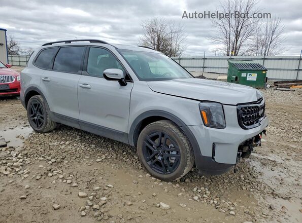 5XYP5DGCXRG532791 2024 KIA TELLURIDE Gray Front right