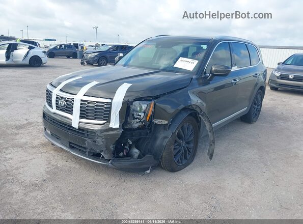 5XYP5DHC0LG079710 2020 KIA TELLURIDE Gray Przód lewy
