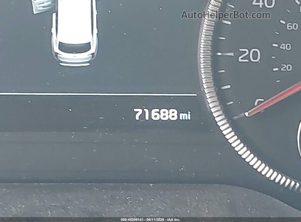 5XYP5DHC0LG079710 2020 KIA TELLURIDE Gray Widok wnętrza 360 stopni