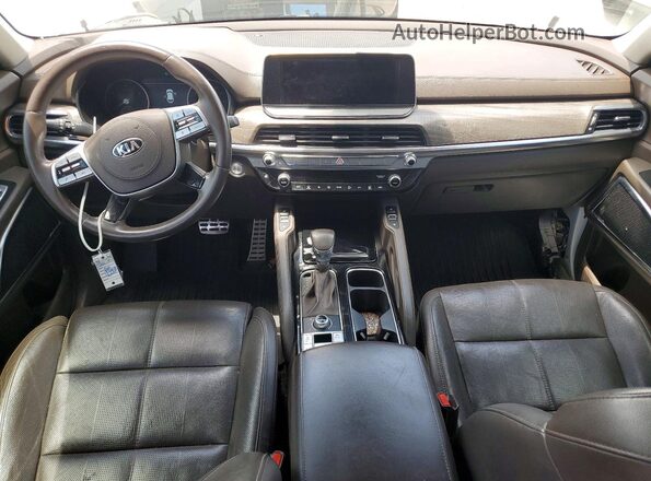 5XYP5DHC1LG064388 2020 KIA TELLURIDE White Widok deski rozdzielczej