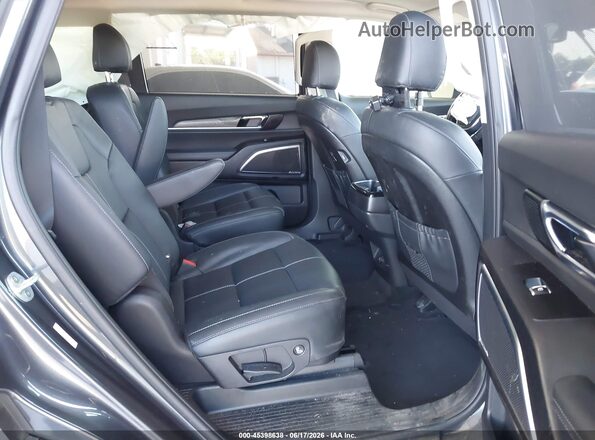 5XYP5DHC1MG100372 2021 KIA TELLURIDE Dark Blue VIN sticker view