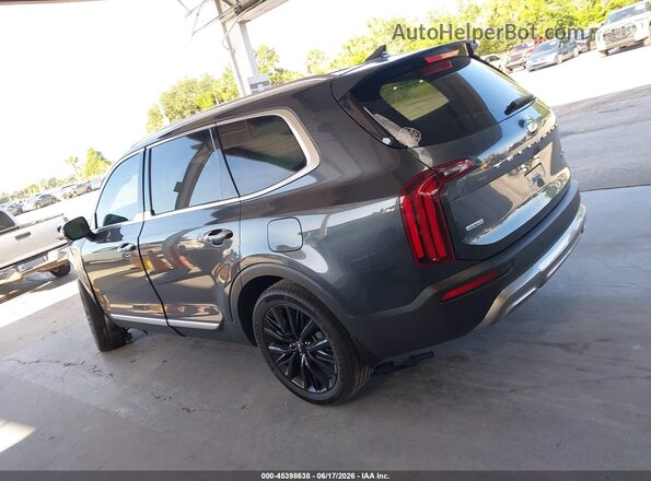 5XYP5DHC1MG100372 2021 KIA TELLURIDE Dark Blue 360 interior view