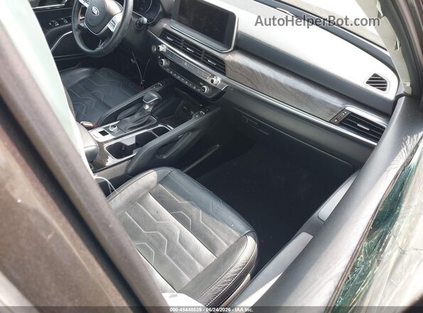 5XYP5DHC2LG046711 2020 KIA TELLURIDE Green Vista interior delantera