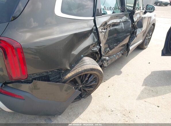 5XYP5DHC2LG046711 2020 KIA TELLURIDE Green Vista frontal
