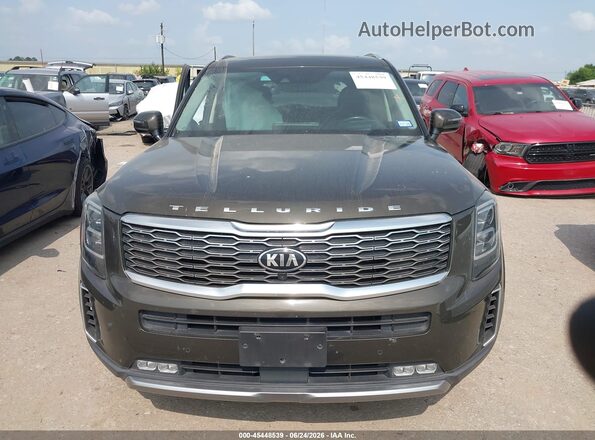 5XYP5DHC2LG046711 2020 KIA TELLURIDE Green Vista interior trasera