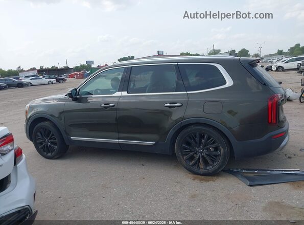5XYP5DHC2LG046711 2020 KIA TELLURIDE Green 