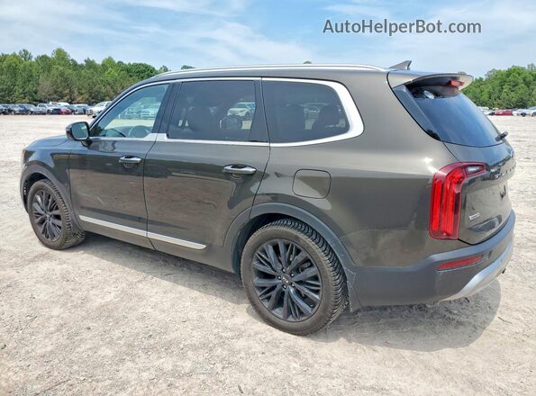 5XYP5DHC2LG089221 2020 KIA TELLURIDE Brown უკანა მარცხენა