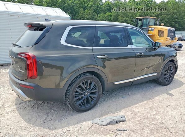 5XYP5DHC2LG089221 2020 KIA TELLURIDE Brown უკანა მარჯვენა