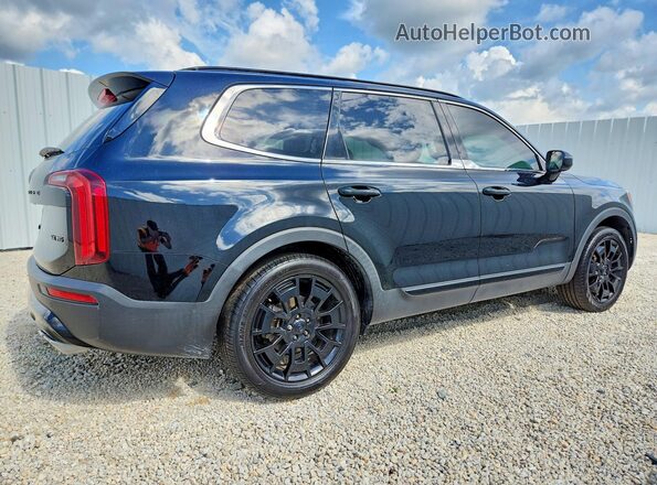 5XYP5DHC2MG109324 2021 KIA TELLURIDE Black Trasero derecho