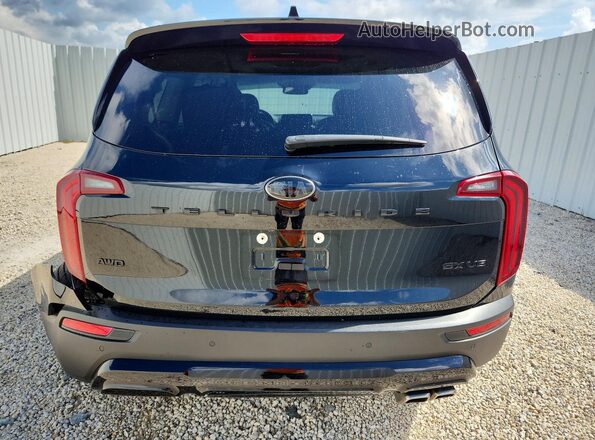 5XYP5DHC2MG109324 2021 KIA TELLURIDE Black Vista trasera