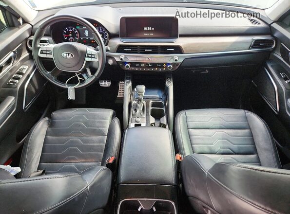 5XYP5DHC2MG109324 2021 KIA TELLURIDE Black Vista del salpicadero
