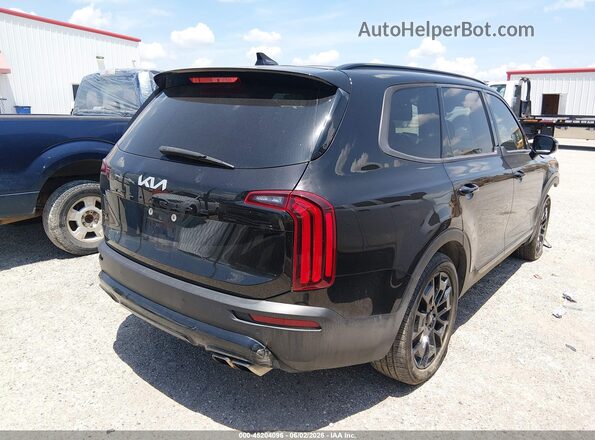 5XYP5DHC2NG201843 2022 KIA TELLURIDE Black Задня права чверть