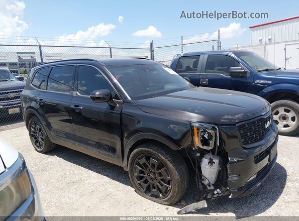 5XYP5DHC2NG201843 2022 KIA TELLURIDE Black Вид задньої частини салону