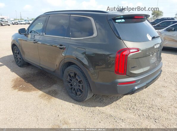5XYP5DHC2NG221610 2022 KIA TELLURIDE Dark Brown Задня ліва чверть