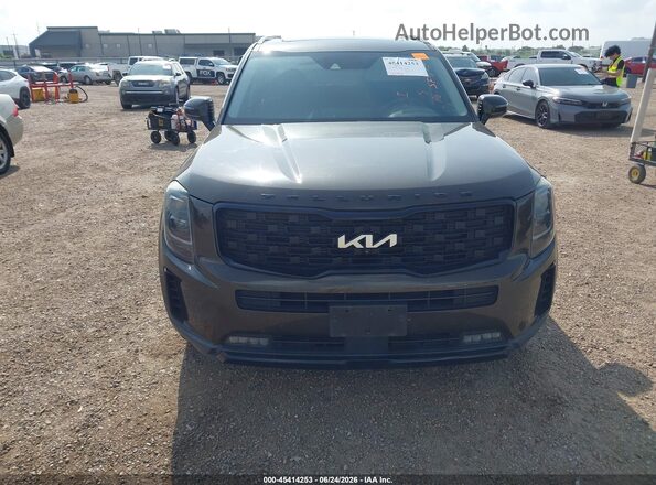 5XYP5DHC2NG221610 2022 KIA TELLURIDE Dark Brown Вид спереду