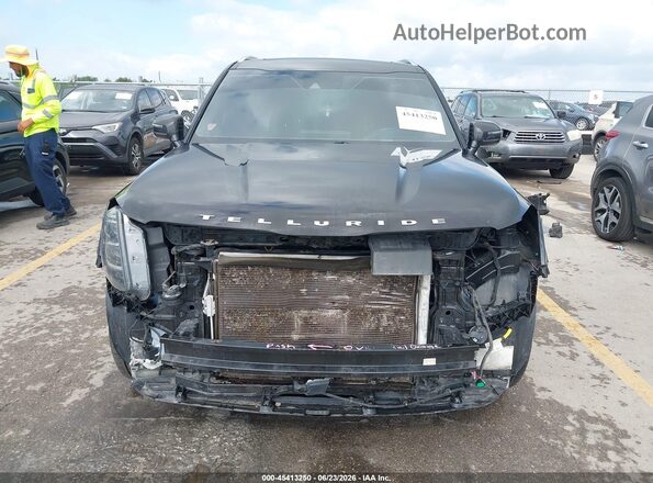 5XYP5DHC2NG278308 2022 KIA TELLURIDE Black უკანა სალონის ხედი
