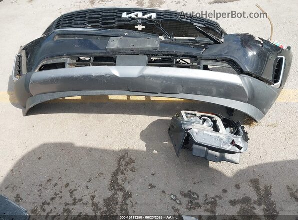 5XYP5DHC2NG278308 2022 KIA TELLURIDE Black ხელსაწყოთა პანელის ხედი