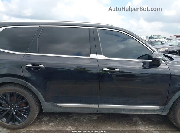 5XYP5DHC2NG278308 2022 KIA TELLURIDE Black სალონის 360-გრადუსიანი ხედი