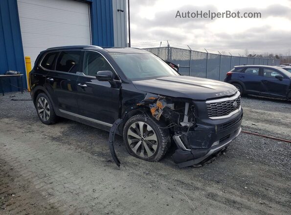 5XYP5DHC3LG013393 2020 KIA TELLURIDE Black Передня права чверть