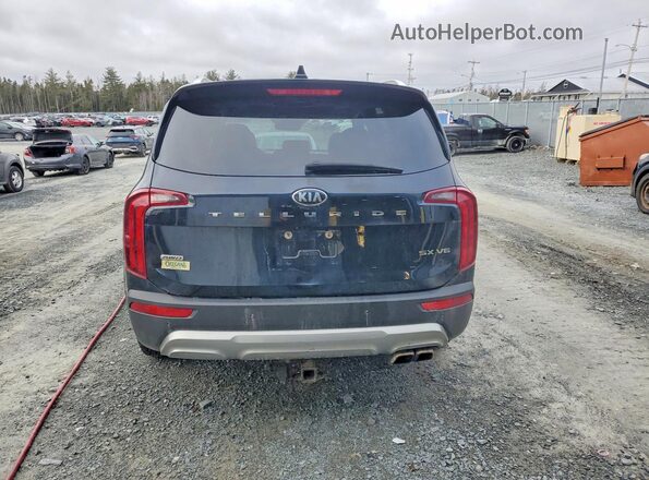 5XYP5DHC3LG013393 2020 KIA TELLURIDE Black Вид ззаду