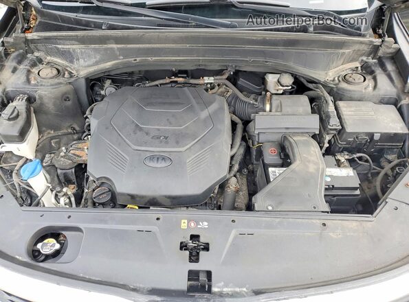 5XYP5DHC3LG013393 2020 KIA TELLURIDE Black Вид підкапотного простору