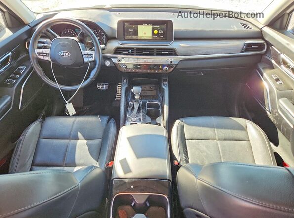 5XYP5DHC3LG087493 2020 KIA TELLURIDE White Вид панелі приладів