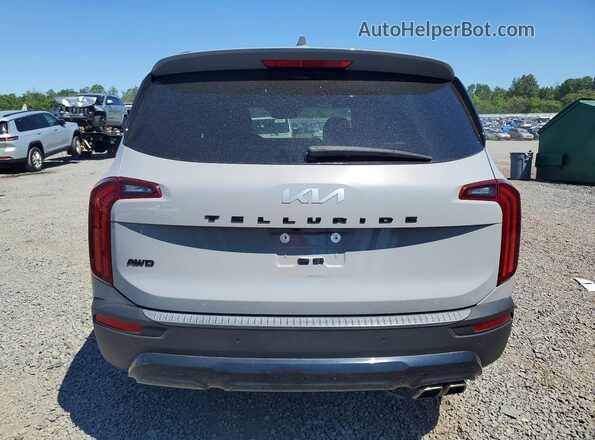 5XYP5DHC3NG230039 2022 KIA TELLURIDE Gray უკანა ხედი