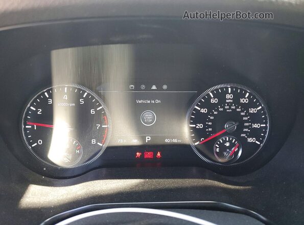 5XYP5DHC3NG230039 2022 KIA TELLURIDE Gray ხელსაწყოთა პანელის ხედი