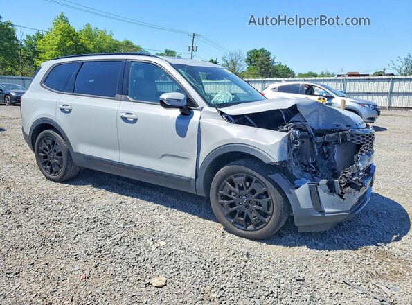 5XYP5DHC3NG230039 2022 KIA TELLURIDE Gray წინა მარჯვენა