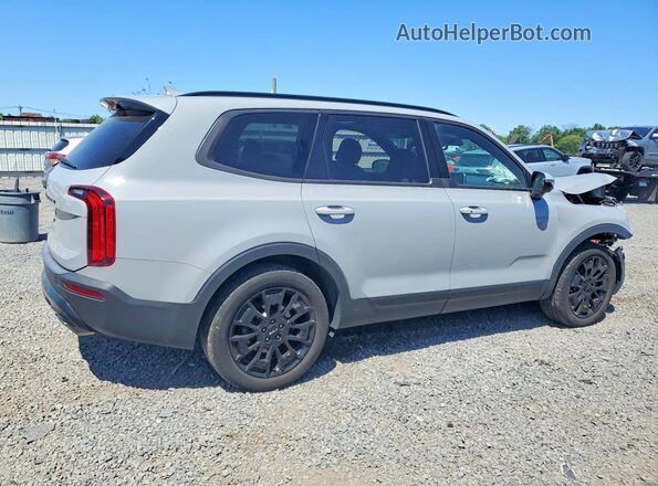 5XYP5DHC3NG230039 2022 KIA TELLURIDE Gray უკანა მარჯვენა