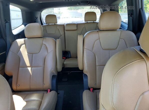 5XYP5DHC3NG230039 2022 KIA TELLURIDE Gray უკანა სავარძლების ხედი