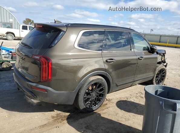 5XYP5DHC3NG243695 2022 KIA TELLURIDE Коричневый 
