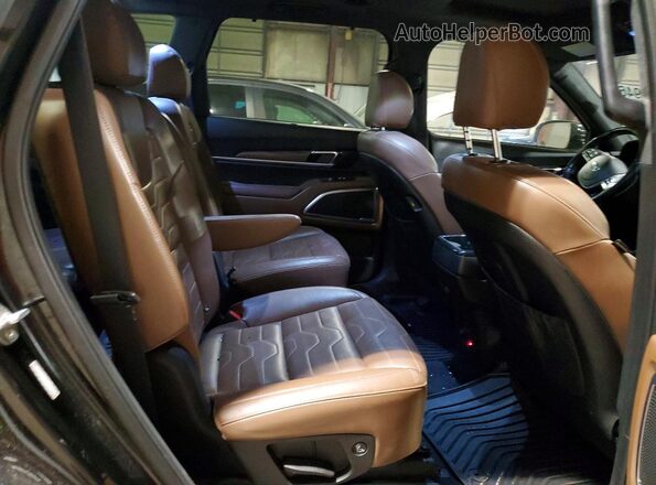 5XYP5DHC4MG103492 2021 KIA TELLURIDE Black Вид задньої частини салону
