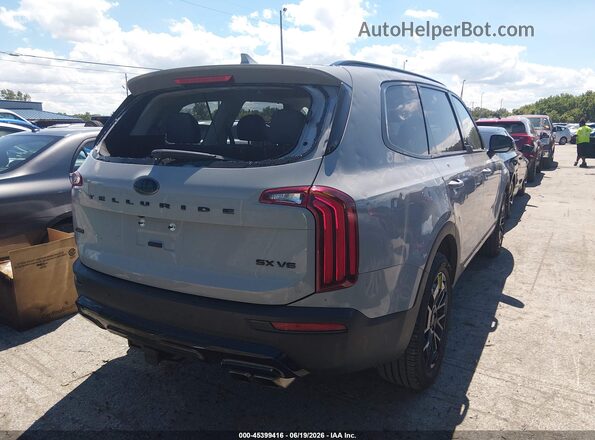 5XYP5DHC4MG165801 2021 KIA TELLURIDE Gray Rear right
