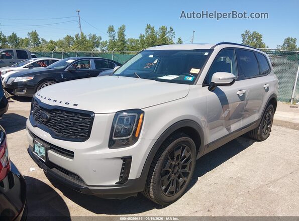 5XYP5DHC4MG165801 2021 KIA TELLURIDE Gray Front left