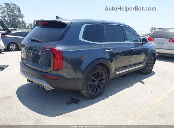 5XYP5DHC4NG228025 2022 KIA TELLURIDE Gray Tył prawy