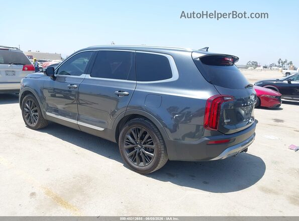 5XYP5DHC4NG228025 2022 KIA TELLURIDE Gray Tył lewy