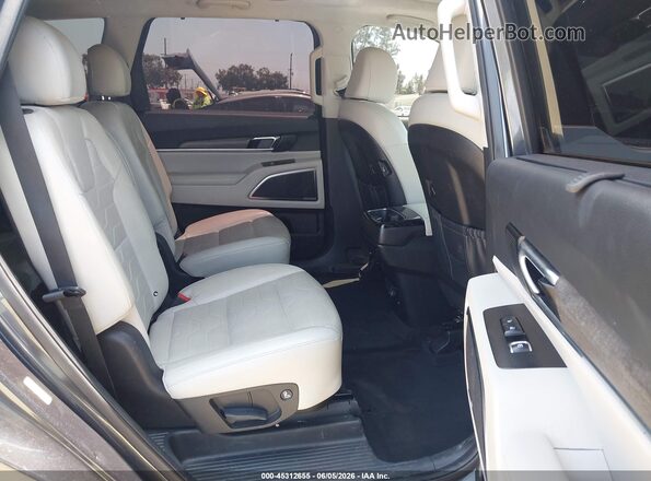 5XYP5DHC4NG228025 2022 KIA TELLURIDE Gray Widok naklejki z numerem VIN
