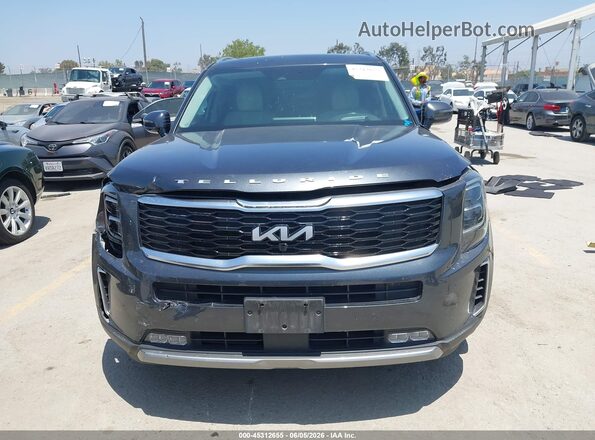 5XYP5DHC4NG228025 2022 KIA TELLURIDE Gray Widok zestawu wskaźników