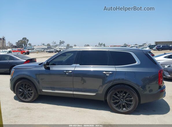 5XYP5DHC4NG228025 2022 KIA TELLURIDE Gray Widok wnętrza 360 stopni