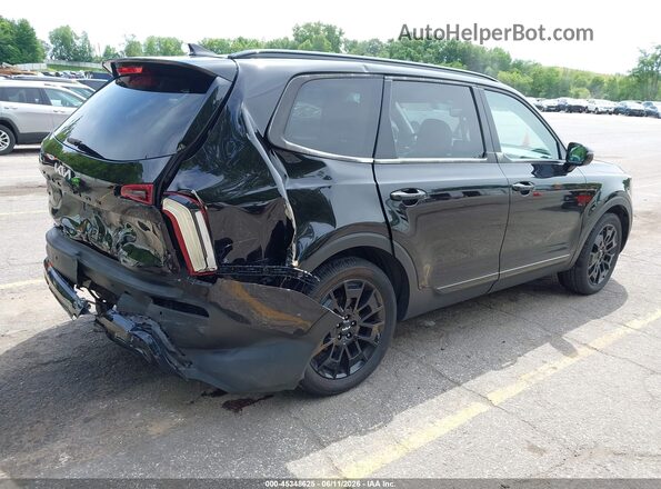 5XYP5DHC5NG204316 2022 KIA TELLURIDE Black Задня права чверть