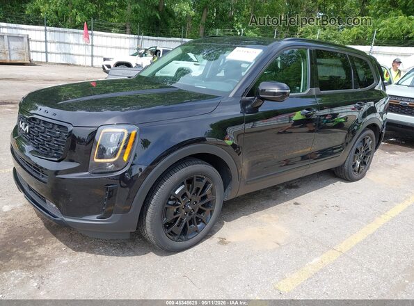 5XYP5DHC5NG204316 2022 KIA TELLURIDE Black Передня ліва чверть