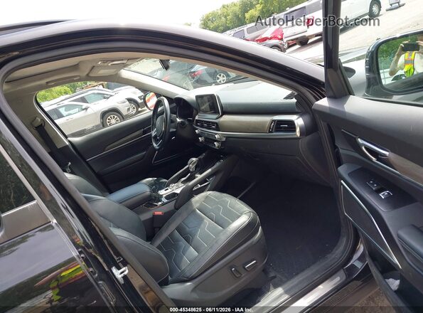 5XYP5DHC5NG204316 2022 KIA TELLURIDE Black Вид салону спереду