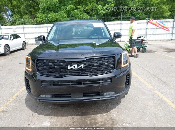 5XYP5DHC5NG204316 2022 KIA TELLURIDE Black Вид щитка приладів