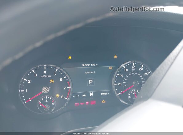 5XYP5DHC6MG129270 2021 KIA TELLURIDE Gray Vista de los asientos traseros