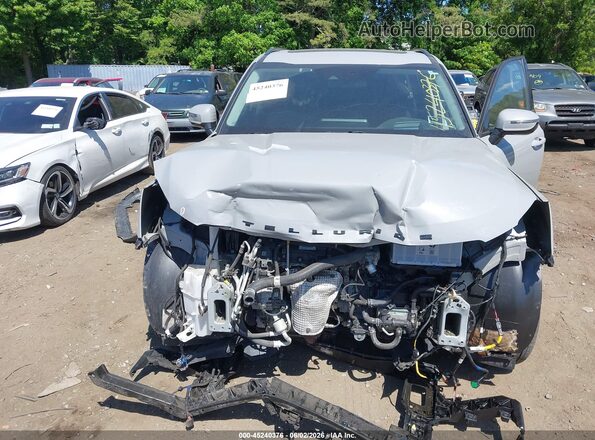 5XYP5DHC6NG277212 2022 KIA TELLURIDE Gray Widok z przodu