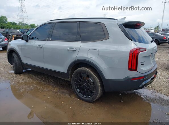 5XYP5DHC6NG281888 2022 KIA TELLURIDE Gray Задня ліва чверть