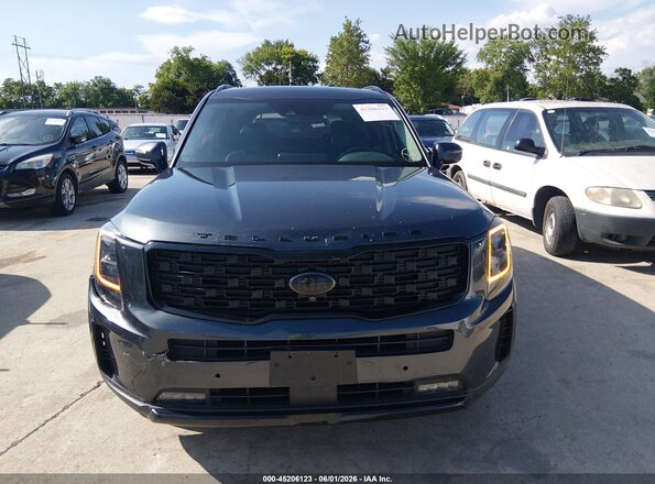 5XYP5DHC7MG095713 2021 KIA TELLURIDE Черный Вид щитка приборов